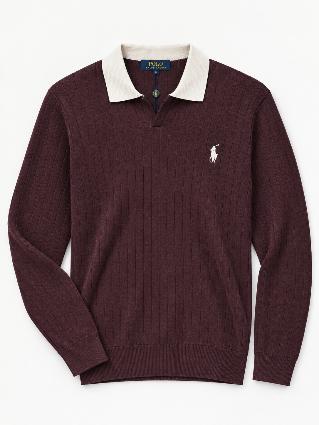 Rib-Knit Polo Ralph Lauren Sweater